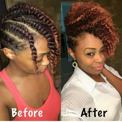 She Used Flat Twists To Create Fabulous Summer Curls On