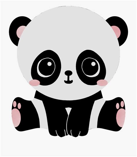 Cartoon Cute Baby Panda Bear Panda Pictures Aesthetic Cute Font