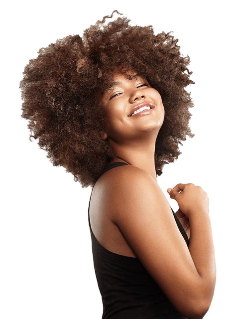 Black Afro Hair Png Transparent Women Afro Hair Png