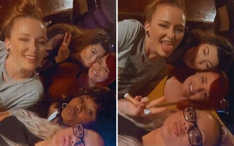Teen Mom Star Maci Bookout Has Wild Moms Night Out With Co Stars