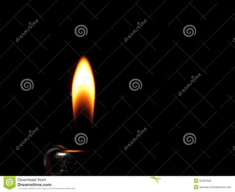 Fire Flame Burning On Black Background Stock Photo Image Of Fire