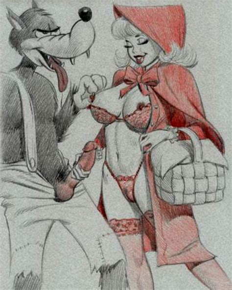 Rule 34 Big Bad Wolf Little Red Riding Hood Partially Colored Tagme Zimmerman 194193