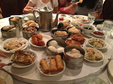 Dim sum is a chinese meal of small dishes, shared with hot tea, usually around brunch time. 15 Essential Dim Sum Restaurants | Dim sum, Food ...