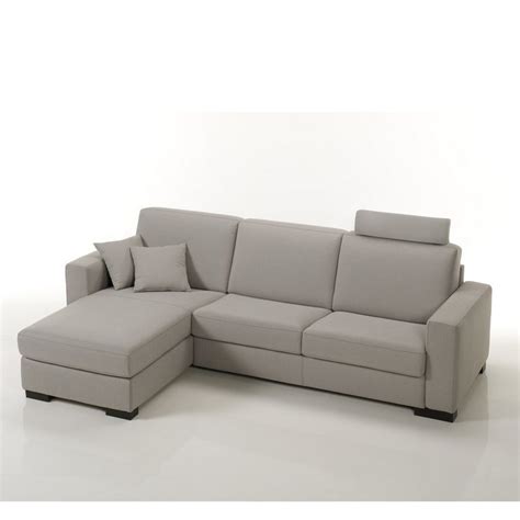 Colin, divano compatto con letto e penisola, disponibile anche lineare e poltrona. DIVANI LETTO - DIVANI CON PENISOLA - Confort Salotti Brescia