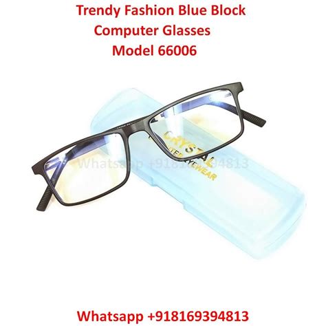 trendy fashion blue light blocking computer glasses tr66006c3 buy computer glasses online