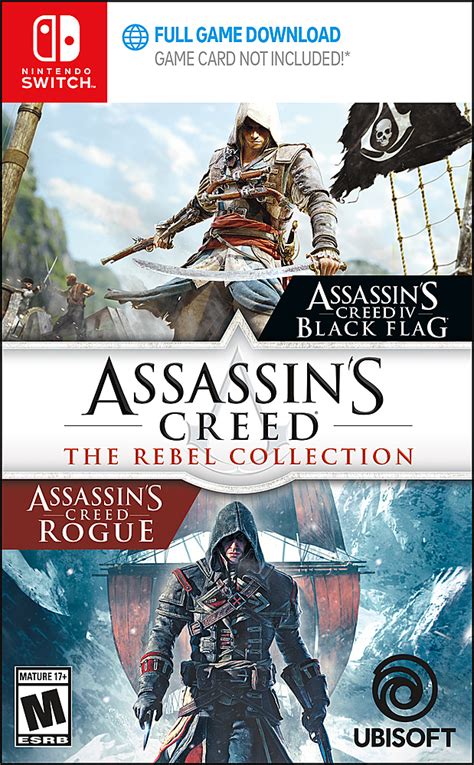 Assassin S Creed The Rebel Collection Code In Box Nintendo Switch