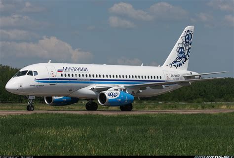 Sukhoi Ssj 100 95b Superjet 100 Rrj 95b Moscovia Airlines