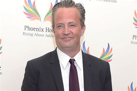 He plays the role of chandler bing on friends. Matthew Perry Doesn't Remember Filming Three Seasons of ...