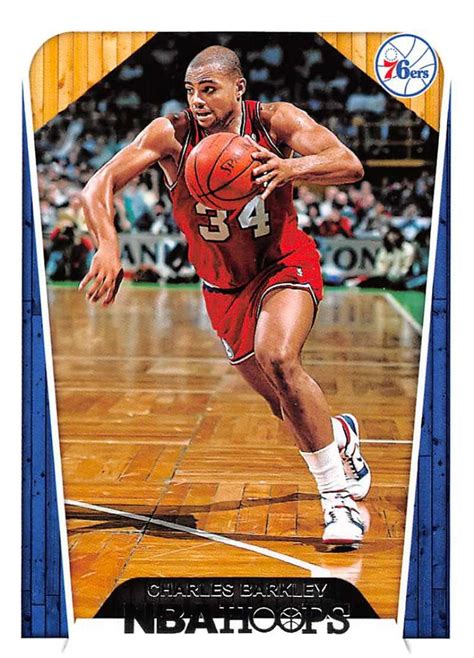 Rookie cards, autographs and more. 2018-19 Panini Hoops #286 Charles Barkley Philadelphia 76ers Basketball Card - Walmart.com ...