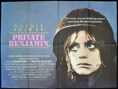 private benjamin rare film posters