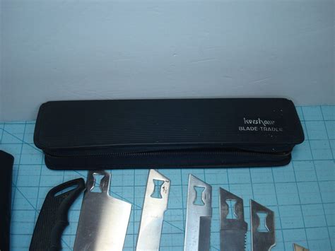 Kershaw Task Force Blade Trader 6 Knife Set 1099tf With Travel Case