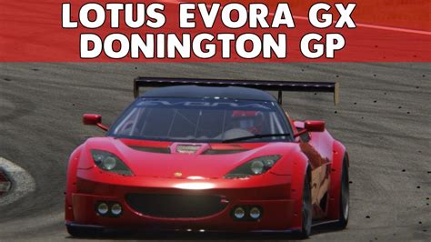 Assetto Corsa Lotus Evora Gx At Donington Gp Sim Racing System Race