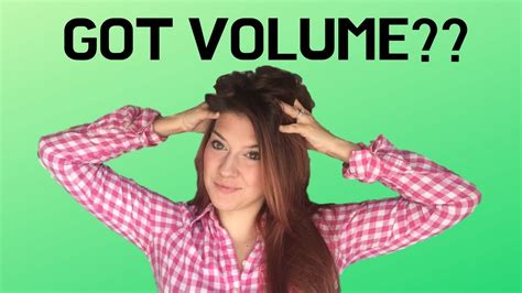 Check spelling or type a new query. How to Get Volume in Hair - YouTube
