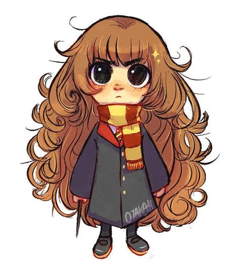 Chibi Hermione Granger By Https Deviantart Com Danoikurusu On Deviantart Harry Potter