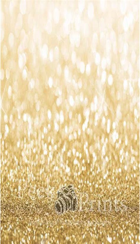 4ftx7ft Gold Glitter Vinyl Photography Backdrop By Peekprints
