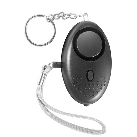 Safe Sound Personal Alarm Keychain Loud Alert Led Light Db Self
