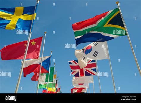 World Flags Flying Hi Res Stock Photography And Images Alamy