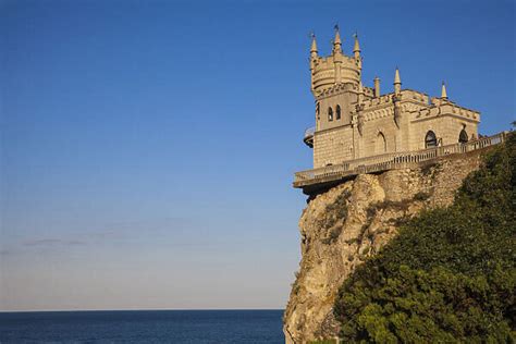 Ukraine Crimea Yalta Gaspra The Swallows Nest Castle Photos Framed