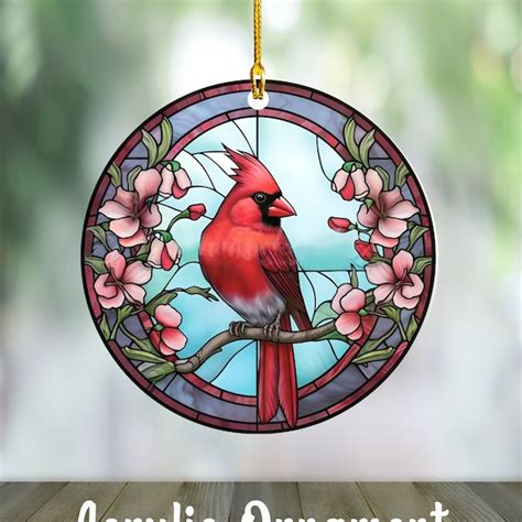 Cardinal Ornament Etsy