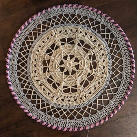 Maybe you would like to learn more about one of these? Free Crochet Pattern: Large DIY Mandala Crochet Wall Hanging Decor - cypress|textiles
