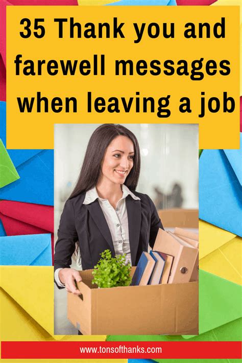 Trending images and videos related to the employee! 35 Thank you and farewell messages when leaving a job