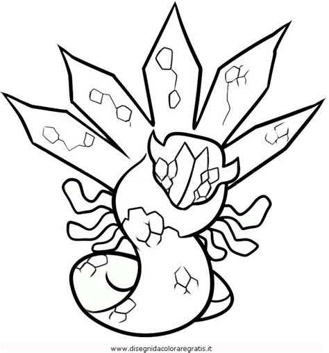 Complete Pokemon Zygarde Coloring Pages Sketch Coloring Page
