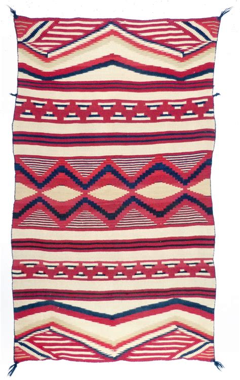 Navajo Classic Childs Blanket C1860 Shiprock Santa Fe