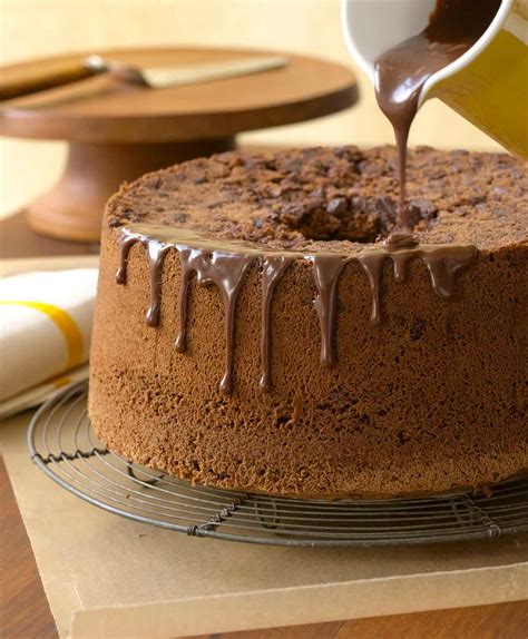 Five Spice Chocolate Chiffon Cake Recipe