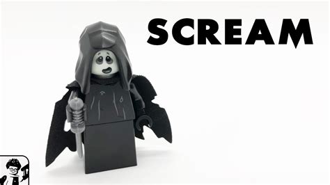 Lego Ghostface Custom Minifigure From Scream Youtube