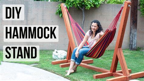 Diy Hammock Stand How To Build In A Weekend Anikas Diy Life Youtube