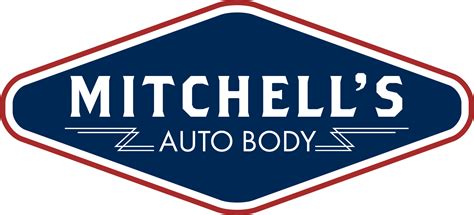 Mitchells Auto Body Shop Logo Design Igoe Creative Igoe Creative