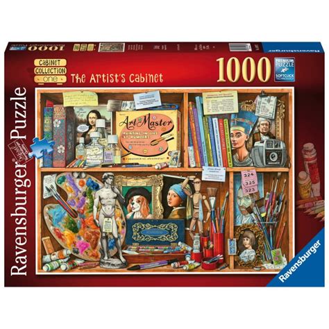Ravensburger Puzzle 1000 Piece The Artists Cabinet Toys Caseys Toys