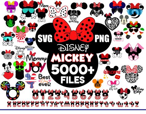 Minnie Mouse Svg Bundle Disney Svg Mickey Svg Minnie Etsy Images Sexiz Pix