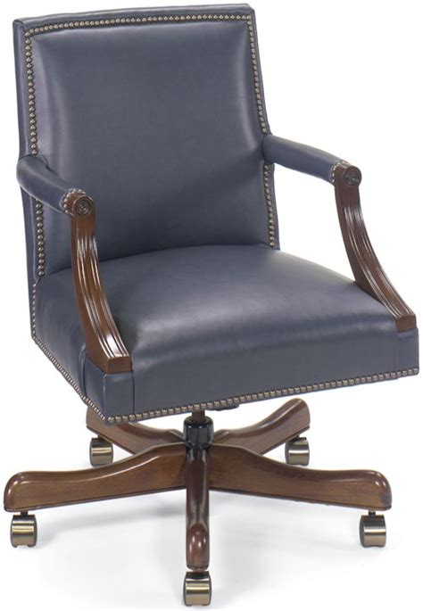 Grove Park Office Furnishings Leather Executive Swivel Chair With