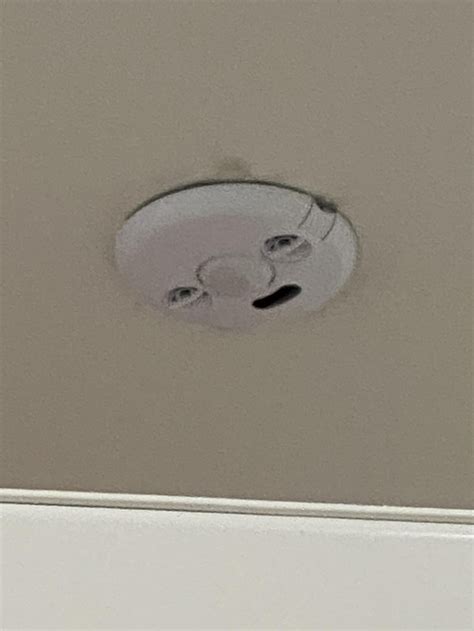 Does it sound just like a fire detector? Why does the smoke detector in my office bathroom look ...