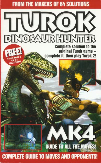 Turok Dinosaur Hunter N Magazine Mini Guide Front Nw