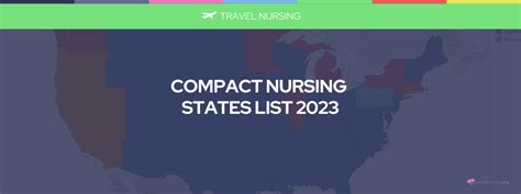 2023 Compact Nursing States Licensure Full List