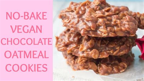 Maybe you would like to learn more about one of these? NO-BAKE VEGAN CHOCOLATE OATMEAL COOKIES| Jackie1113 - YouTube
