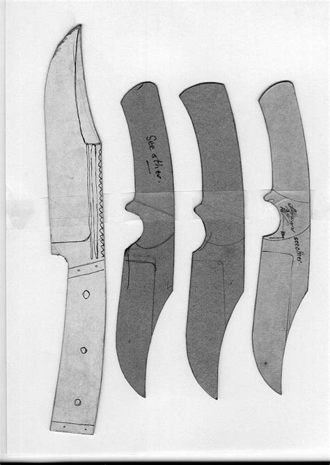 Check out our knife templates selection for the very best in unique or custom, handmade pieces from our охота и стрельба из лука shops. Knife Templates Printable