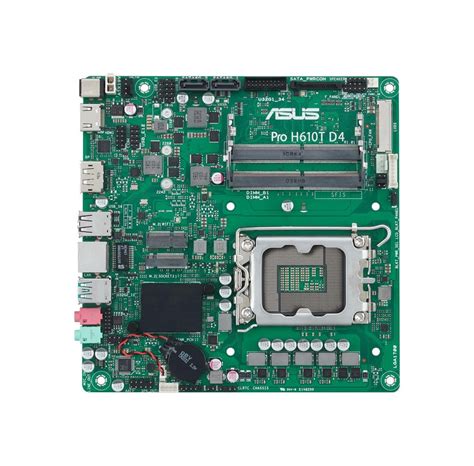 Asus Pro H610t D4 Csm Mainboard Intel H610 Intel Lga1700 Socket