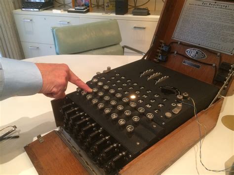 Enigma Machine From World War Ii Finds Unlikely Home In Beverly Hills