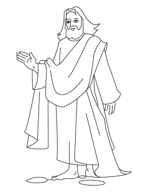 Team Jesus Coloring Page Coloring Pages