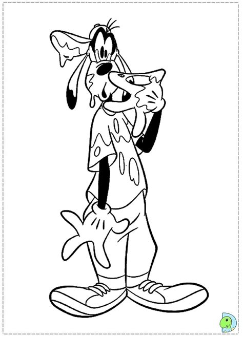 Goofy Coloring Pages 2 Disneyclipscom Images