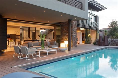 Swimming Pool Patio Furniture Backyard Design Ideas