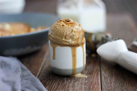 Coffee Salted Caramel And Macadamia Ice Cream Butter Baking