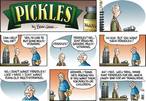 Pickles By Brian Crane For June 16 2013 Aging Humor