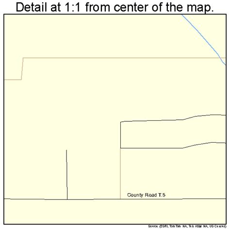 Fort Morgan Colorado Street Map 0827810