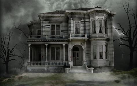 Haunted House Halloween Wallpaper 16050708 Fanpop
