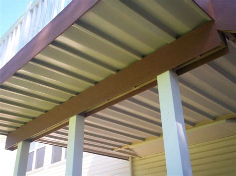 An under deck ceiling system is a new trend in outdoor living that will allow you the chance to utilize an otherwise worthless space. Under Deck Ceiling Options | Home Design Ideas