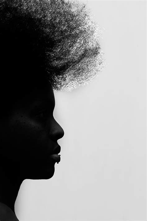 Profile Of A Black Woman Photograph By Anya Brewley Schultheiss Fine